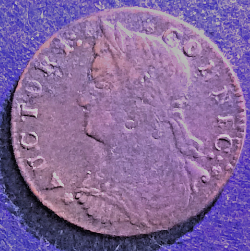 Nice colonial  Connecticut copper, 1787 M 33.37-Z9 R5 VF+