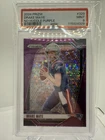 2024 Panini Prizm - Rookies Drake Maye #329 Purple No Huddle Prizm /49 (RC)
