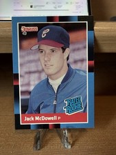 1988 Donruss Baseball MLB Jack McDowell Chicago White Sox Rated Rookie Card #47