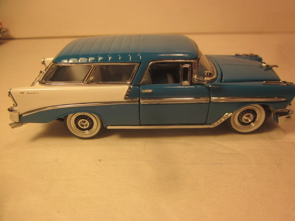 Franklin Mint 1/24 - 1931 Chevrolet Pickup Roadster - Bleu Foncé/Noir - Miniature De Collection