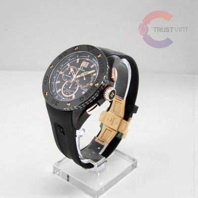 Edox Class 1 One Chronograph 10016-357RN-NIR2 Men s Black Dial Date Quartz Watch