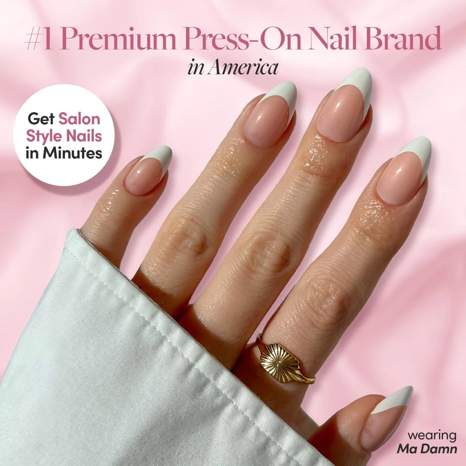 Glamnetic Super Fuerte Cepillo en Pegamento para Uñas | Aplicador de Punta de Cepillo, Sin Desorden,... Foto 3 de 4