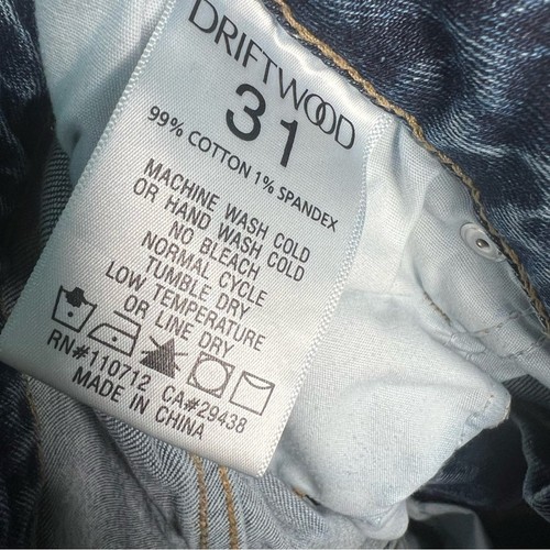 Driftwood Stella Jeans 31x29 Straight Leg Denim Sundance Medium Wash - Bild 9 von 10