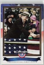 2011 Topps Opening Day #PFP-3 Calvin Coolidge Presidential First Pitch