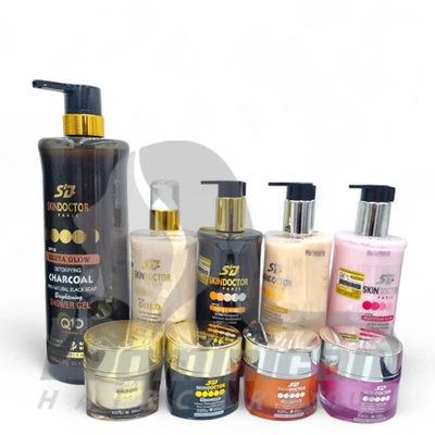 Skin Doctor Paris Glow – Face Cream & Body Lotion Bundles | Exp 2029 | SPF 30–50