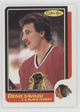 1986-87 O-Pee-Chee Denis Savard #7 HOF 0m8e