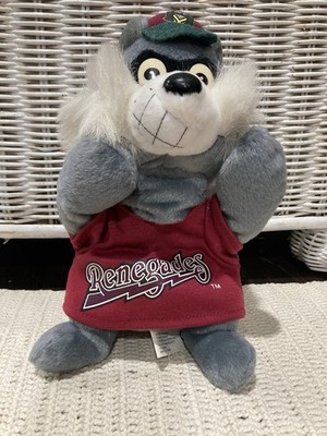 Renegades Baseball Team Mascot Plush Beanbag Animal Raccoon # 94