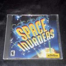 Vintage SPACE INVADERS (Windows / PC CD-Rom, 1999) ActiVision, RARE htf OOP NEW