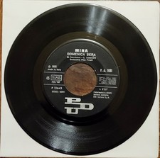 MINA DOMENICA SERA - ECCOMI 1972 RARE Disco Vinile 45 Leggere Descrizione 