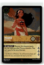 Lorcana - Moana Of Motunui - COLD FOIL Rare The First Chapter Disney