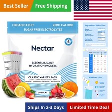 Hydration Packets - Electrolytes Powder Packets - Sugar Free  0 Calorie - Or...