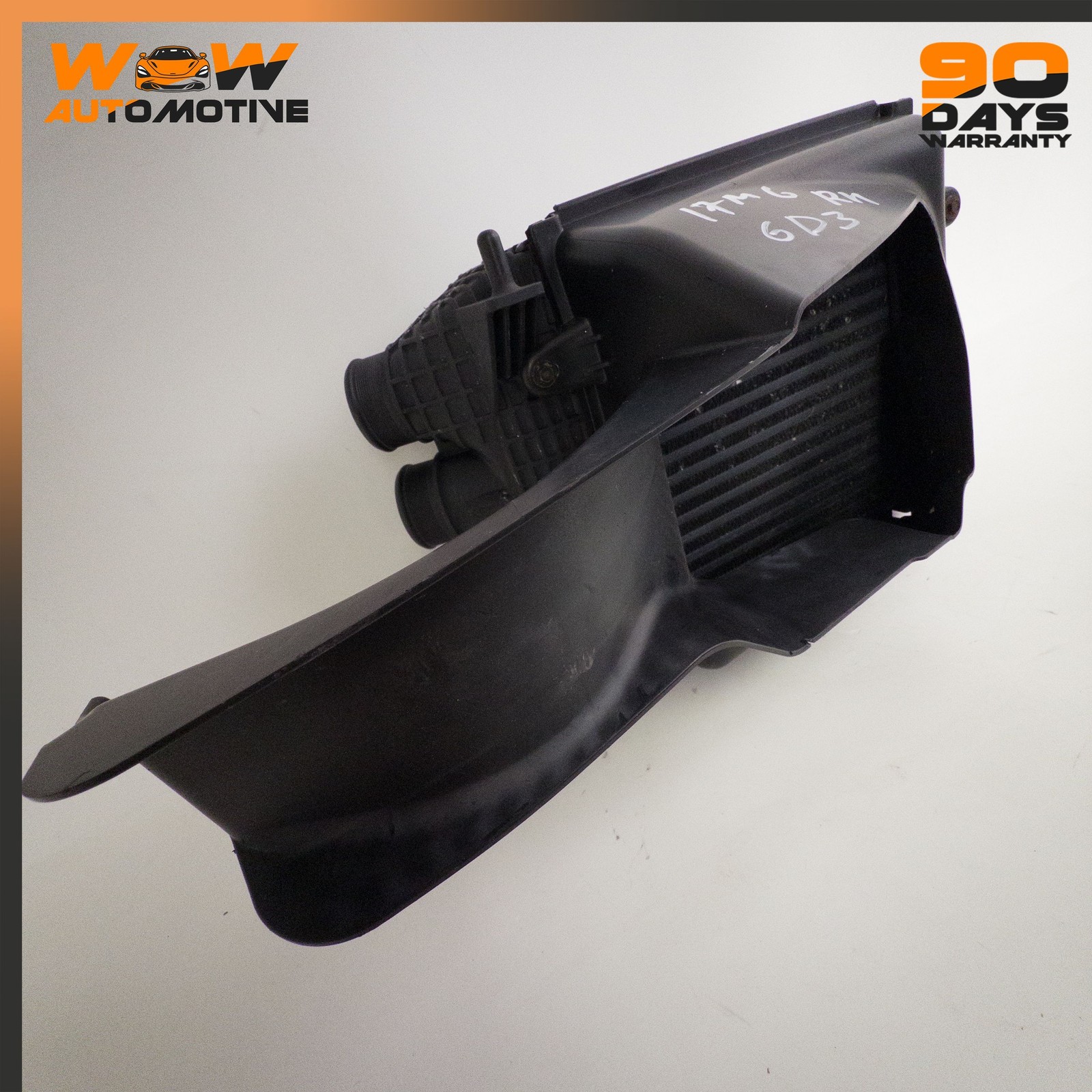 14-19 MASERATI GHIBLI QUATTROPORTE RIGHT TURBOCHARGER INTERCOOLER BLACK OEM