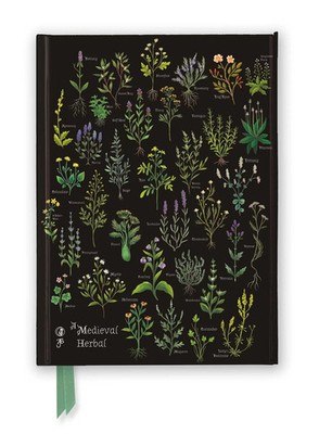 Flame Tree Publishing | Anna Stead: A Medieval Herbal (Foiled Journal) | Buch
