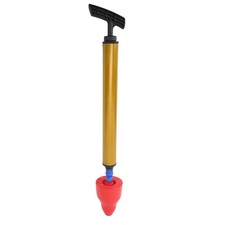 Toilet Plunger, 3D Projection and High Pressure Air Toilet Plunger Drain Uncl...
