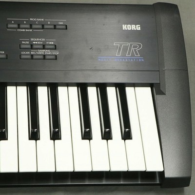 KORG TR-61 61-Key Music Workstation Synthesizer Keyboard Sampler