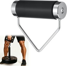 Rotating Deadlift Handle 2.5" Weightlifting Gripper Grip Strength Rolling Handle