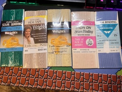 Vintage Wrights Seam Binding