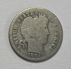 1894-O Barber Dime - Key Date 10C; Nice Details; Y073