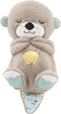 Peluche Veilleuse Bébé Fisher-Price Loutre Musicale – Doudou Sommeil