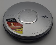 Sony Walkman D-EJ011 Portable CD Player Silver