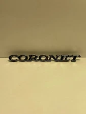 1969-1974 Dodge CORONET Nameplate Fender Emblem Badge 3504801
