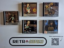 Playstation 1 PS1 saga Tomb Raider completa versioni francesi LEGGI DESCRIZIONE
