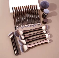 Brand New 20 Pc Makeup Brush Makeup Brush Set! Foundation Brush Blending Brush!!