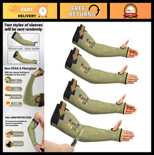 Cut Resistant Arm Protection Sleeves - Flame Resistant Welding  Gardening Gear,