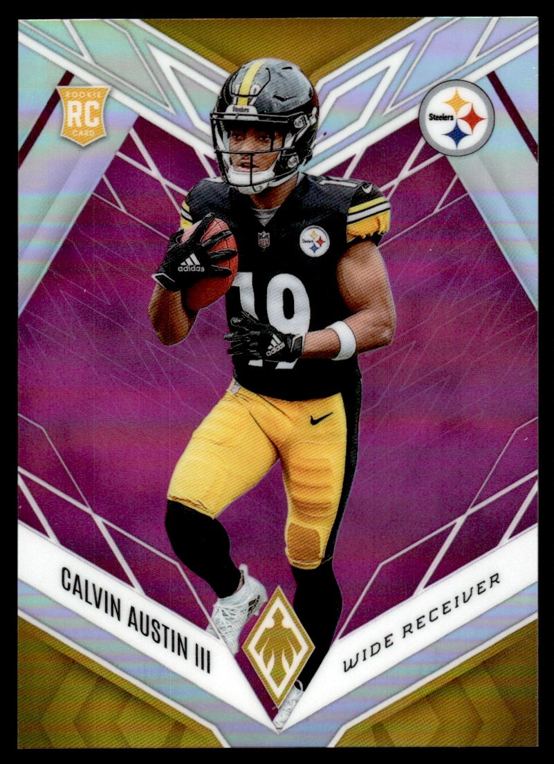 2022 Phoenix Pink Calvin Austin III Rookie 112/199 Pittsburgh Steelers #136