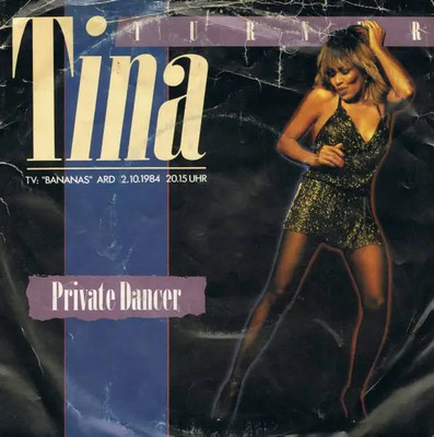 Tina Turner Private Dancer Vinyl Single 7inch NEAR MINT Capitol