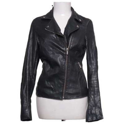 ARMA Collection, Bikerjacke, Damen, Größe: 34, Schwarz, Leder/Polyester #CLc