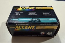 Sanford Major Accent Highlighters Aqua Chisel...