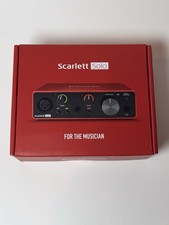 Focusrite Scarlett Solo USB Audio Interface Gen 3 