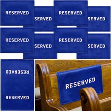 Reserved Signs for Pews Chairs Reserved Pew Cloths Seating Signs Placeholder ...