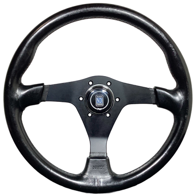 NARDI ナルディ GARA3 Type3 NARDI GARA 3 360mm Black Leather Steering Wheel JDM NA NB R32 34