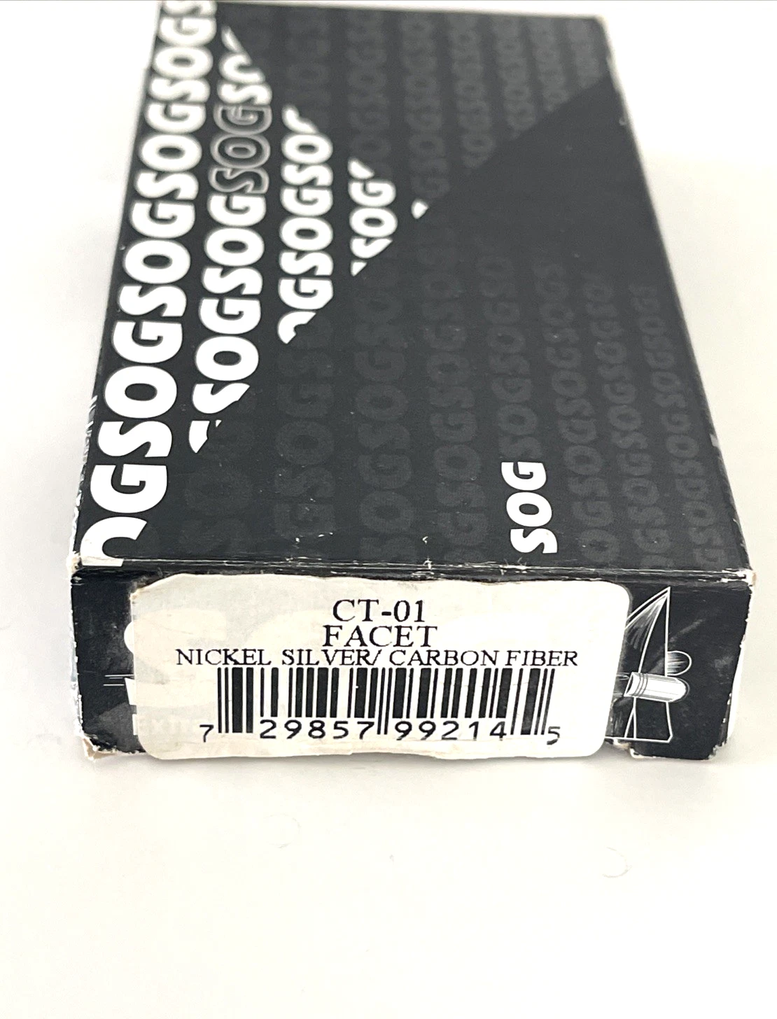 SOG CT-01 Facet Folding Knife VG-10 San Mai Carbon Fiber Handle Japan - product detail image 20