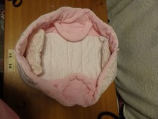 🦋 VINTAGE ZAPF 2003 BABY ANNABELL 🦋 ADORABLE DOLLS CARRY COT / MAT ANNABEL