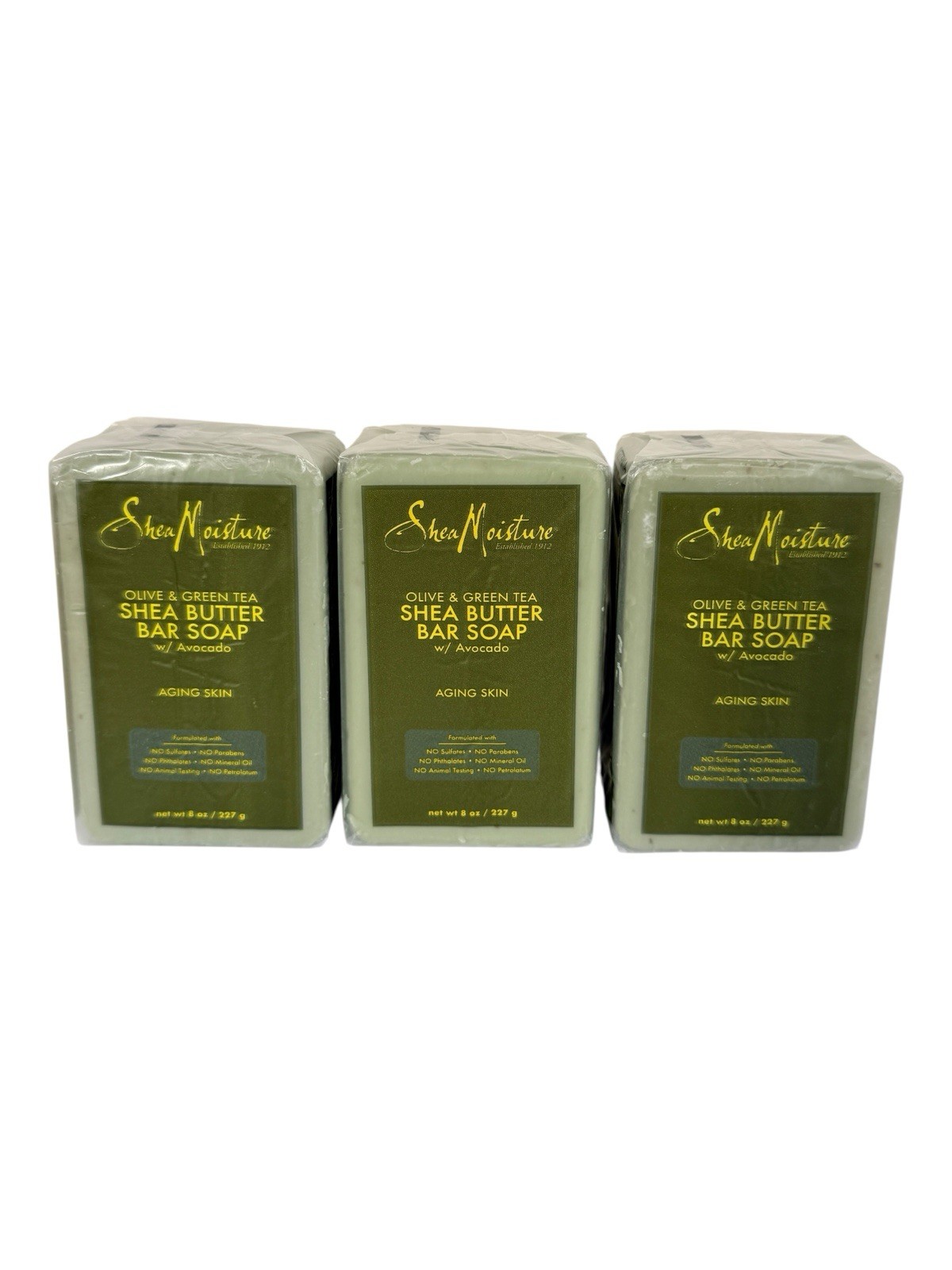Shea Butter Bar Soap Avocado Aging Skin 8 Oz