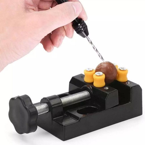Mini - Flat Clamp Table Jaw Bench Clamp Drill Press Vice Opening Metal Forging - Picture 4 of 9