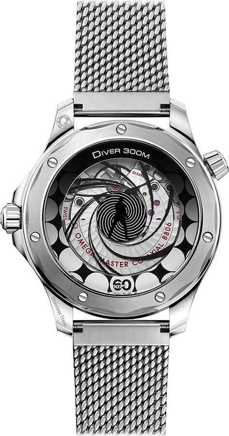 Omega Seamaster Diver Blue Dial Bezel James Bond Men's Watch 210.30.42.20.03.002 image 9