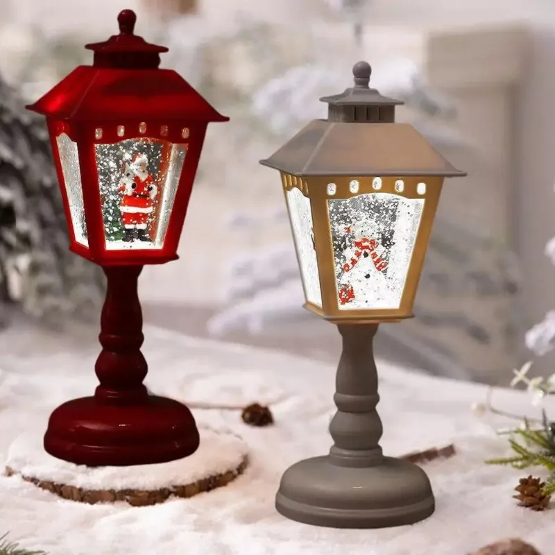Spinning night light lantern outlet