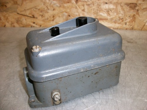 Motorschutzschalter 10 A DDR HAUPTSCHALTER INDUSTRIE DESIGN FABRIK #218# - Bild 2 von 4