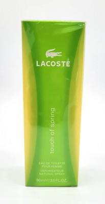 VINTAGE Lacoste Touch of Spring Women 3.0oz EDT Spray NEW SEALED Discontinued