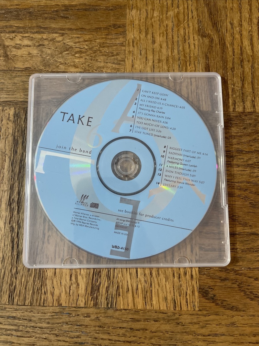 Take 6 Join The Band CD | eBay