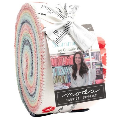Summertime Jelly Roll by Camille Roskelley for Moda Fabrics