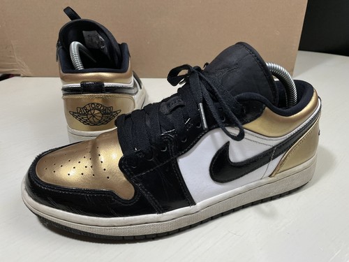 nike air jordan 1 low gold toe