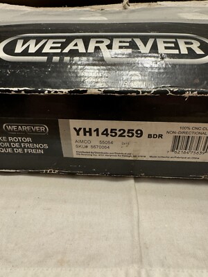 CARQUEST WHEREVER 100% CNC CUT NON DIRECTIONAL FINISH BRAKE ROTOR