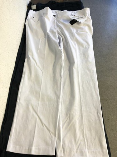 Pants 89th Madison Comfort Waist White 