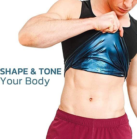 Men Slimming Body Shaper Vest CGTFY Gynecomastia Compress Tank Top Athletic Vest