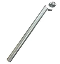 Mcs bmx seatpost,OLDSCHOOL GT BMX SE 25.4MM MICRO ADJUST SILVER ALLOY NEW